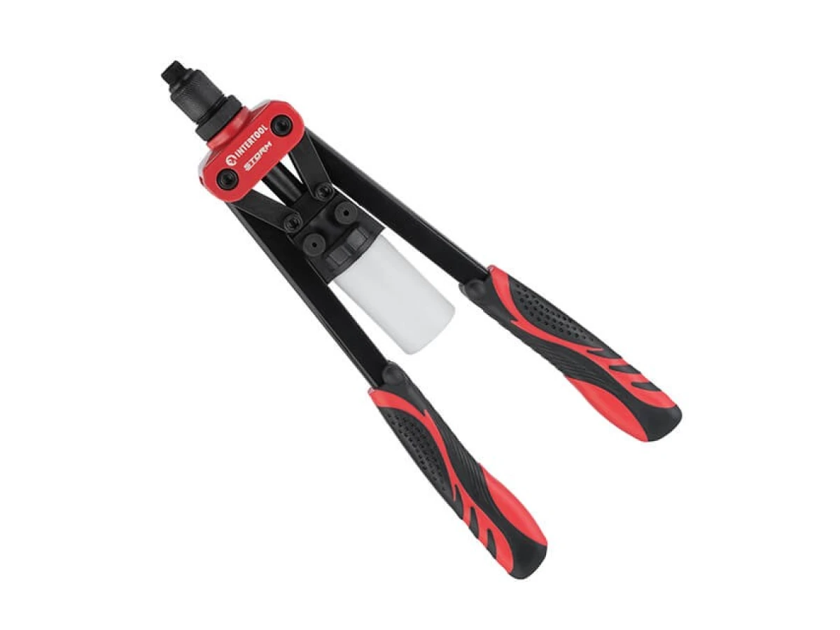 Пістолет заклепувальний дворучний 330 мм, діаметр застосовуваної заклепки 3.2; 4; 4.8 мм, Storm INTERTOOL RT-0017 