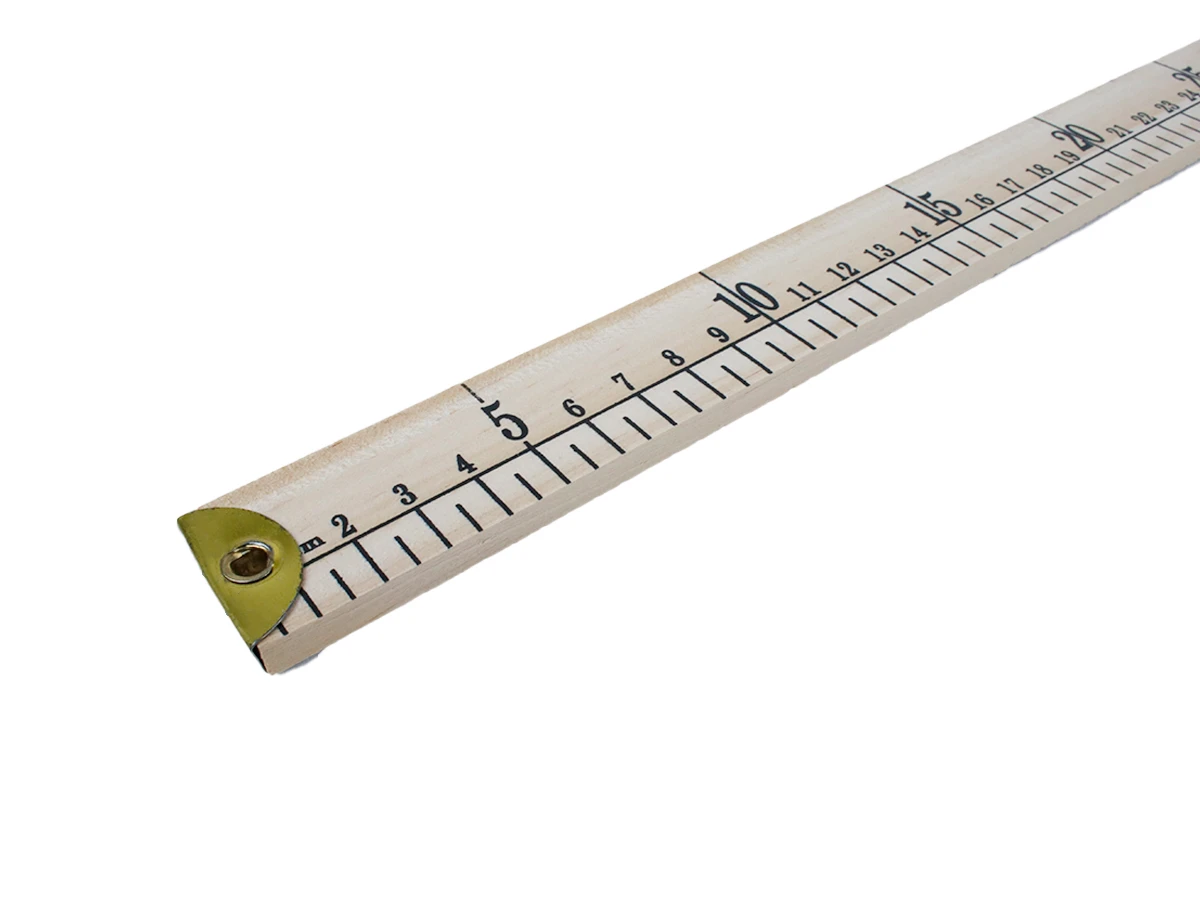 Линейка портновская деревянная 