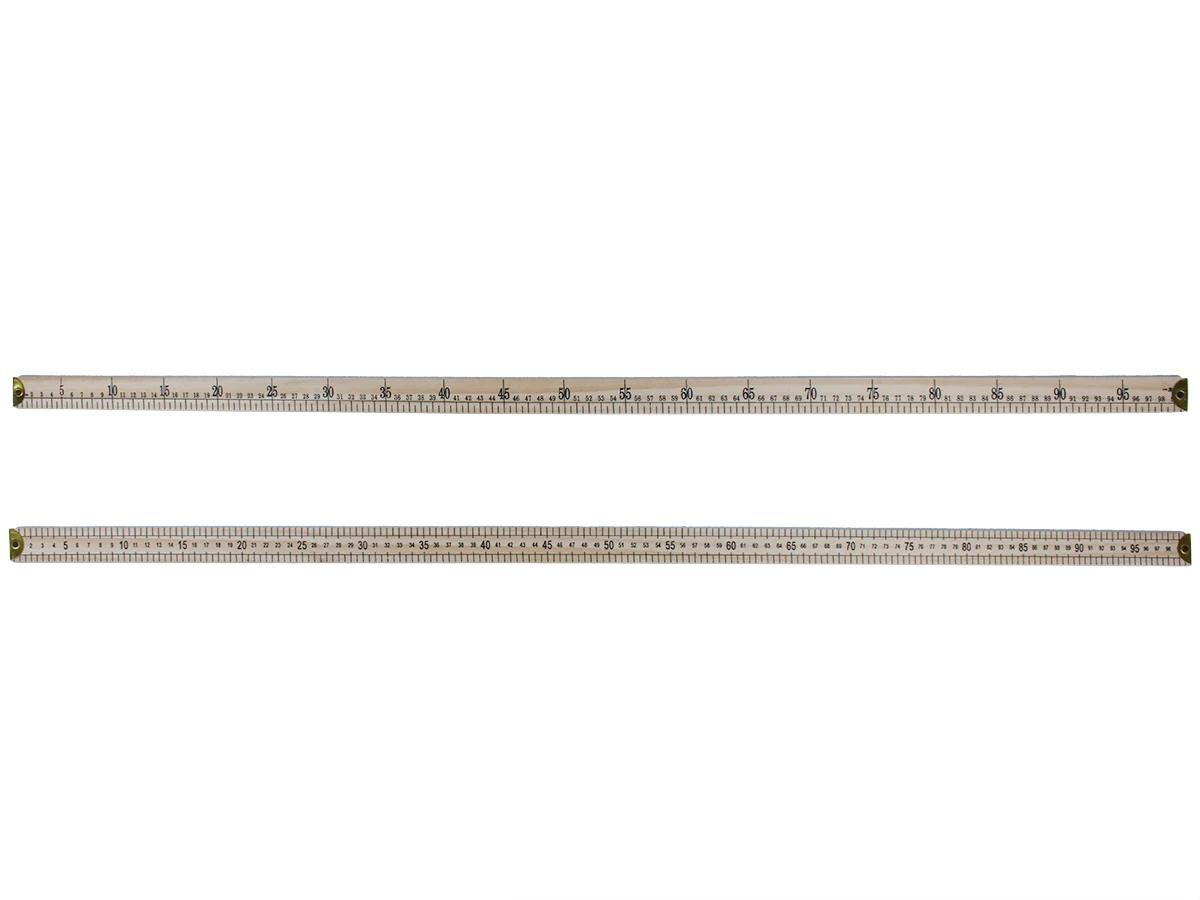 Линейка портновская деревянная 