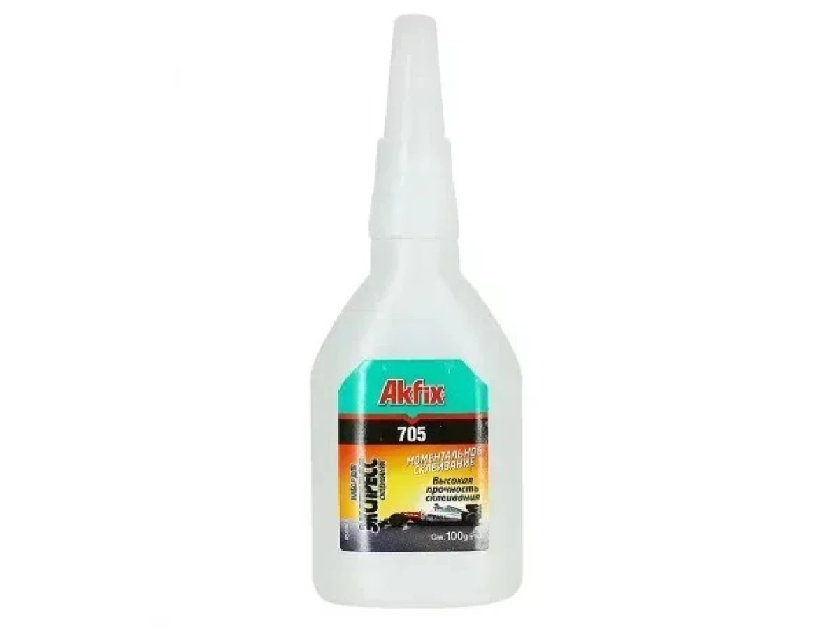 Універсальний швидкий експрес клей (супер клей) Akfix 705 гель,50 гр 