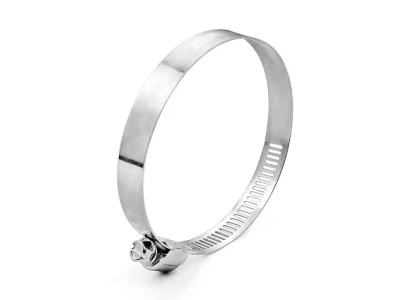 Хомут сталевий оцинкований 12.7 мм, D - 65-89 мм INTERTOOL TC-0165