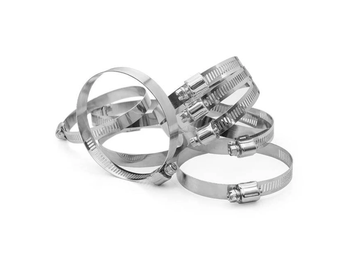 Хомут сталевий оцинкований 12.7 мм, D - 65-89 мм INTERTOOL TC-0165 