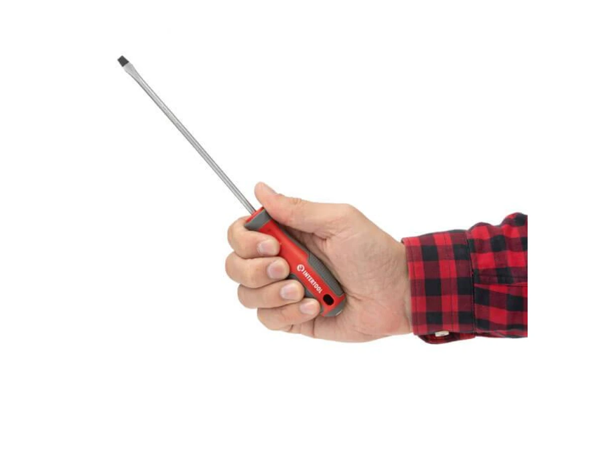 Викрутка SL5.0 * 150 мм, CR-V INTERTOOL VT-3308 