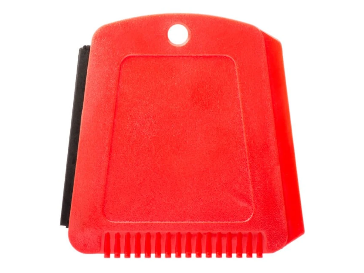 Скребок автомобільний для скла з водосгоном 12х12см INTERTOOL AT-0101 