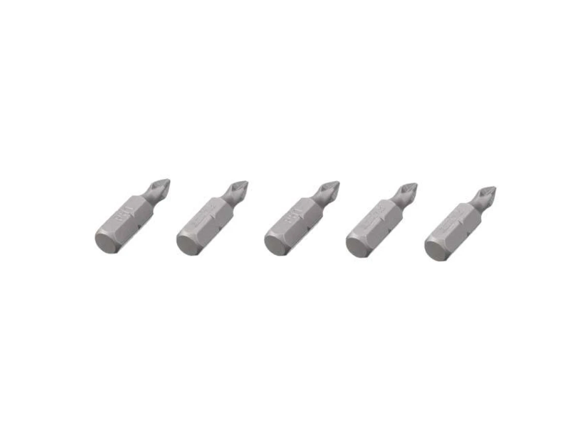 Комплект насадок викруткових PH1 1/4 "* 25мм, ACR, S2, уп. 5од., STORM INTERTOOL VT-0206 