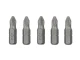Комплект насадок викруткових PZ2 1/4 "* 25мм, ACR, S2, уп. 5од., STORM INTERTOOL VT-0209 