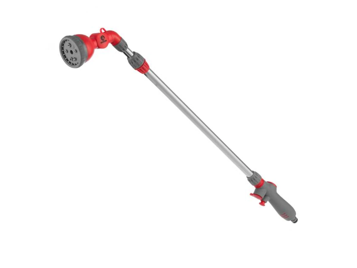 Пистолет-распылитель на телескопической штанге 90-120 см для полива, 9 функций INTERTOOL GE-0043 