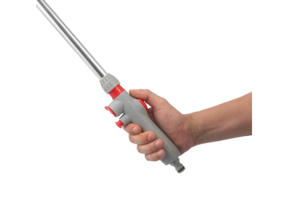 Пистолет-распылитель на телескопической штанге 90-120 см для полива, 9 функций INTERTOOL GE-0043 