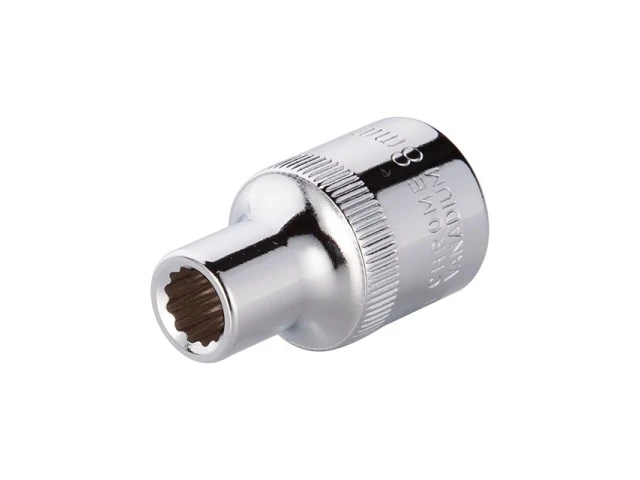 Головка двенадцатигранная, 1/2", 8 мм INTERTOOL ET-0208 