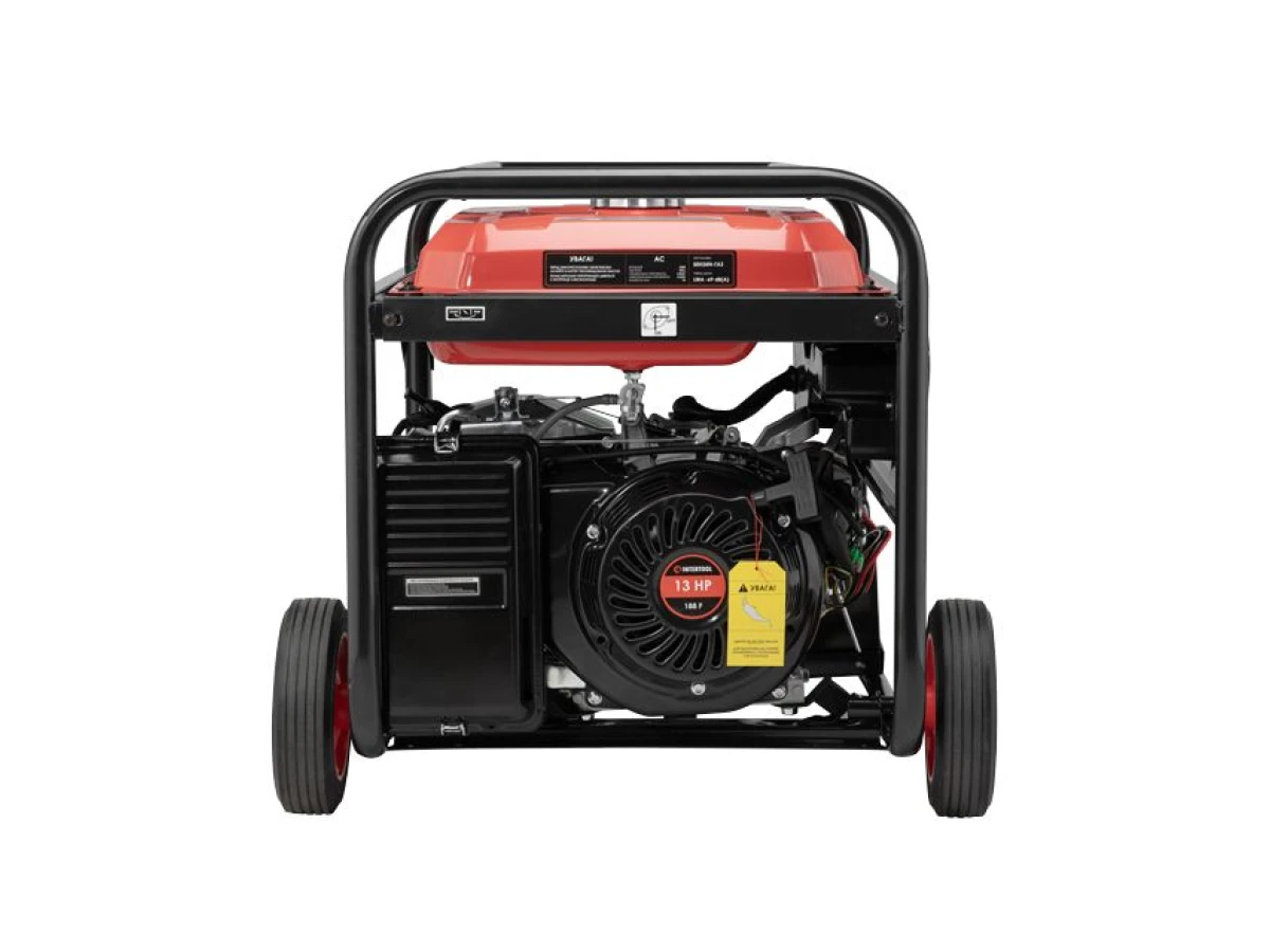 Генератор бензиновый/газовый 5/5.5 кВт, 220 В, 25 л,электро+ручной старт, медная обмотка, STORM INTERTOOL DT-1158 