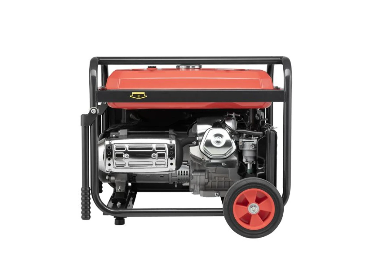 Генератор бензиновый 7/7.5 кВт, 220/380 В, 25 л, электро+ручной старт, медная обмотка, STORM INTERTOOL DT-1176 