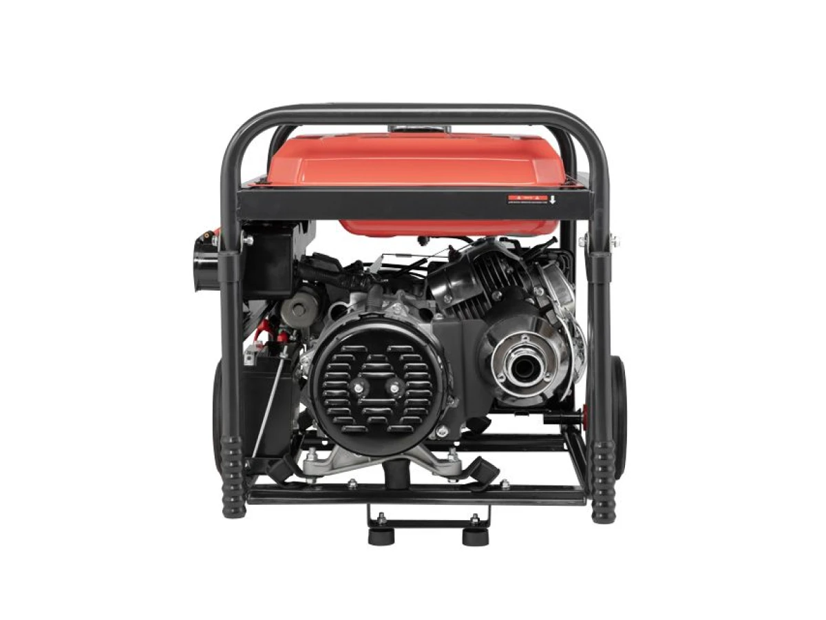 Генератор бензиновый 7/7.5 кВт, 220/380 В, 25 л, электро+ручной старт, медная обмотка, STORM INTERTOOL DT-1176 
