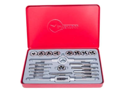 Набор метчиков и плашек 20 ед. INTERTOOL SD-8021