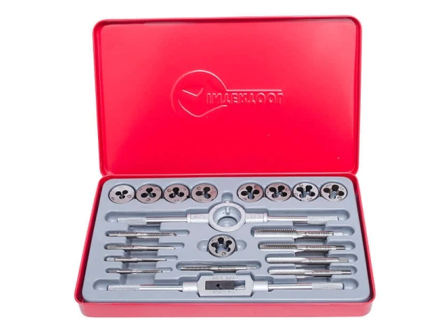 Набор метчиков и плашек 20 ед. INTERTOOL SD-8021 