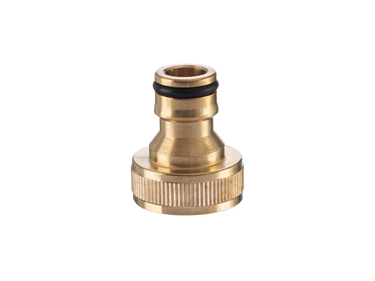 Адаптер латунний на конектор 1/2" із внутрішньою різьбою 3/4" STORM INTERTOOL GE-1208 