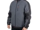 Куртка SOFTSHELL темно сіро-чорна, тришарова, тканина - стрейч 300 GSM 100D, з водо- і вітрозахистом, розмір XL INTERTOOL SP-3134 