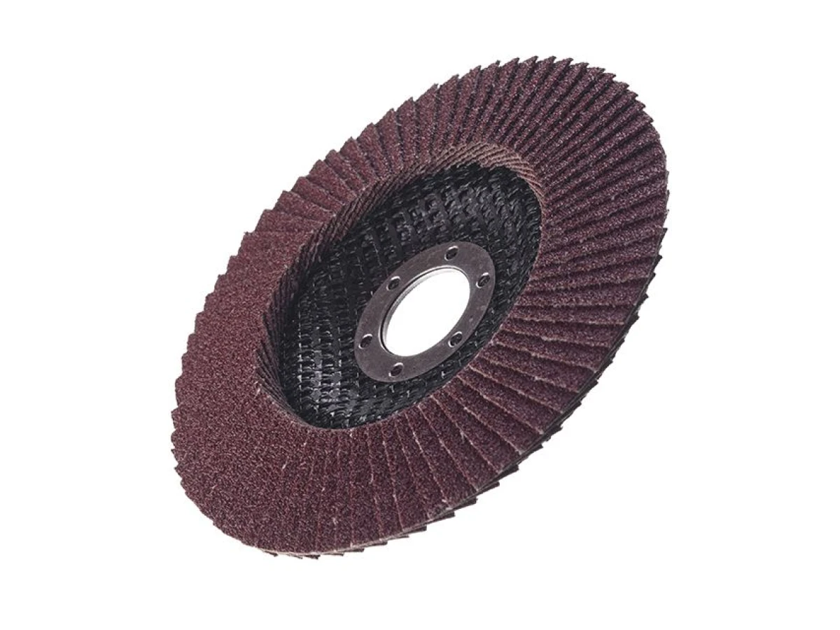 Диск шліфувальний пелюстковий 125 x 22мм зерно K80 INTERTOOL BT-0208 