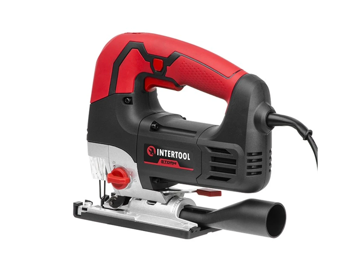 Электролобзик 900 Вт, 1000-3000 ход/мин,бесключевой патрон, макс.гл.распила 120мм, алюминиевая платформа INTERTOOL WT-0491 