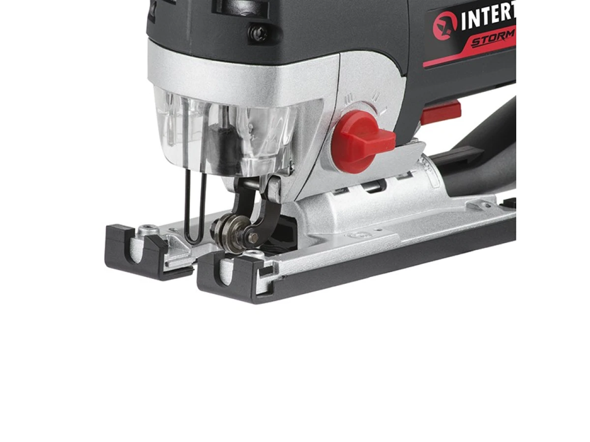 Электролобзик 900 Вт, 1000-3000 ход/мин,бесключевой патрон, макс.гл.распила 120мм, алюминиевая платформа INTERTOOL WT-0491 