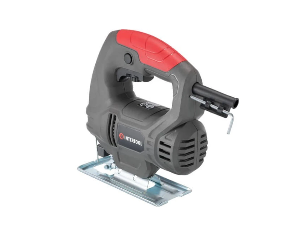 Электролобзик 500 Вт, 0-3000 ход/мин, глубина распила 55 мм INTERTOOL DT-0446 