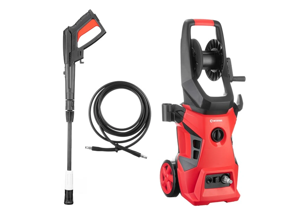 Мойка высокого давления 2000 Вт, 110-160 бар INTERTOOL DT-1517 