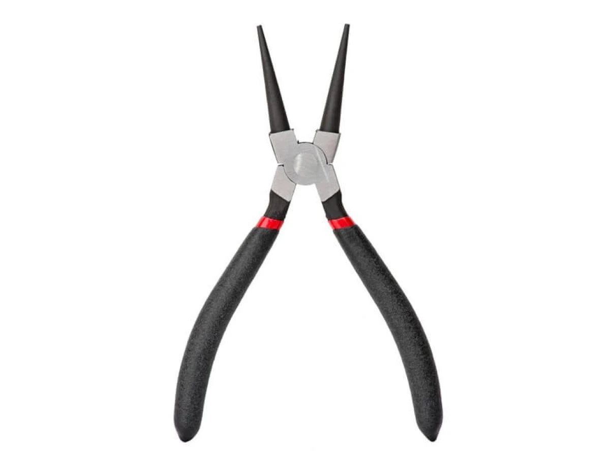 Круглогубці 200 мм, 40CrV, фосфатовані, поліровані. INTERTOOL NT-0150 