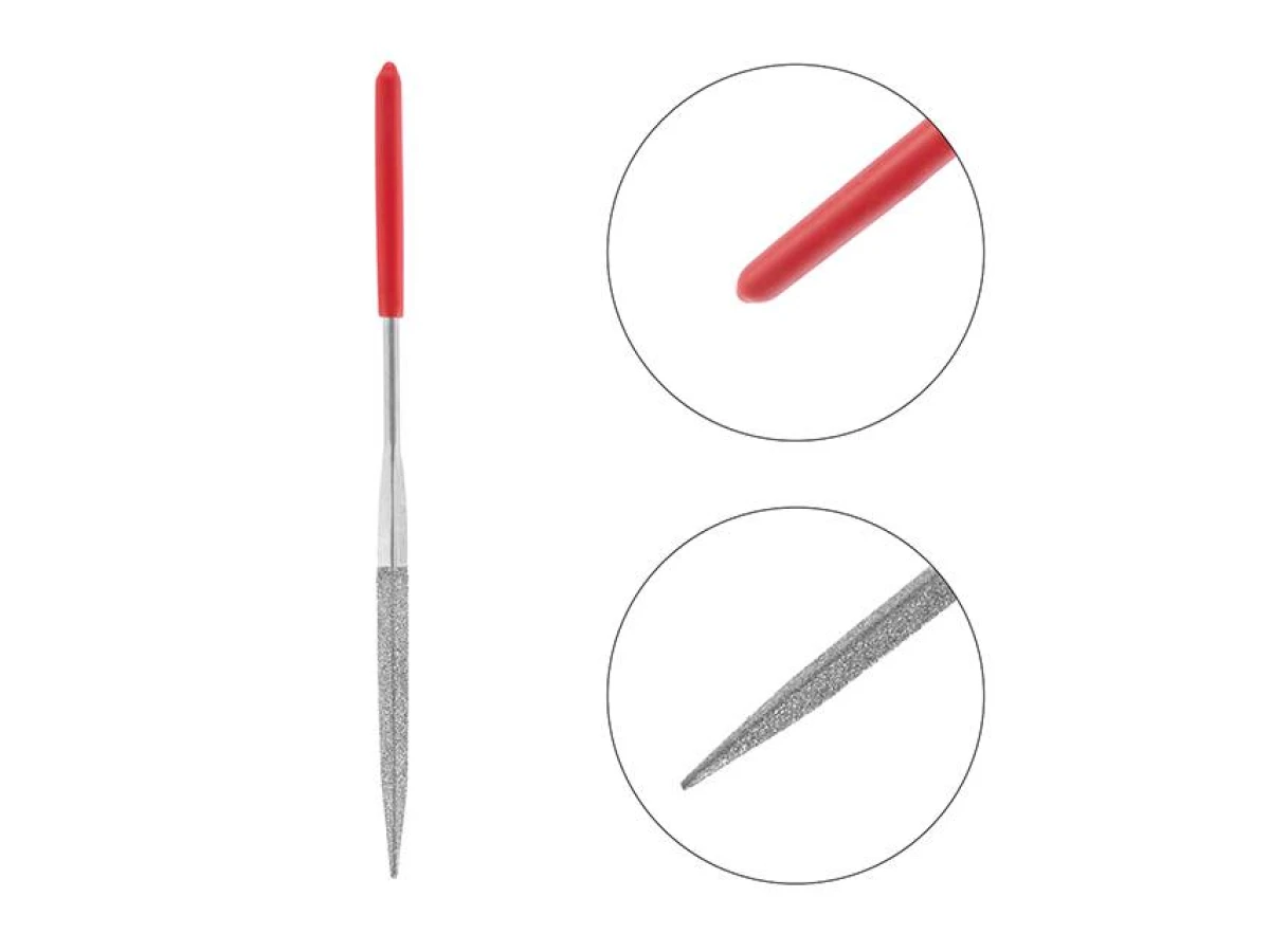 Набор алмазных надфилей 10шт/упак., 140мм INTERTOOL HT-3701 