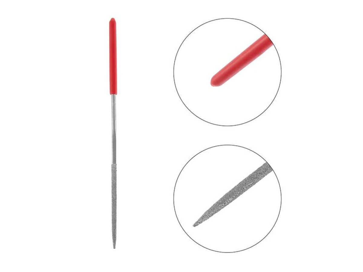 Набор алмазных надфилей 10шт/упак., 140мм INTERTOOL HT-3701 