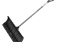 Лопата для прибирання снігу 620 * 280мм з рукояткою 970 мм INTERTOOL FT-2090 