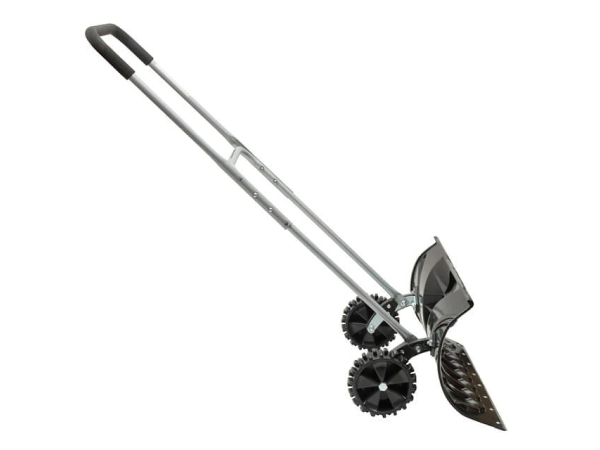 Ківш для прибирання снігу на колесах 660 * 320 мм, рукоятка 1080 мм INTERTOOL FT-2095 