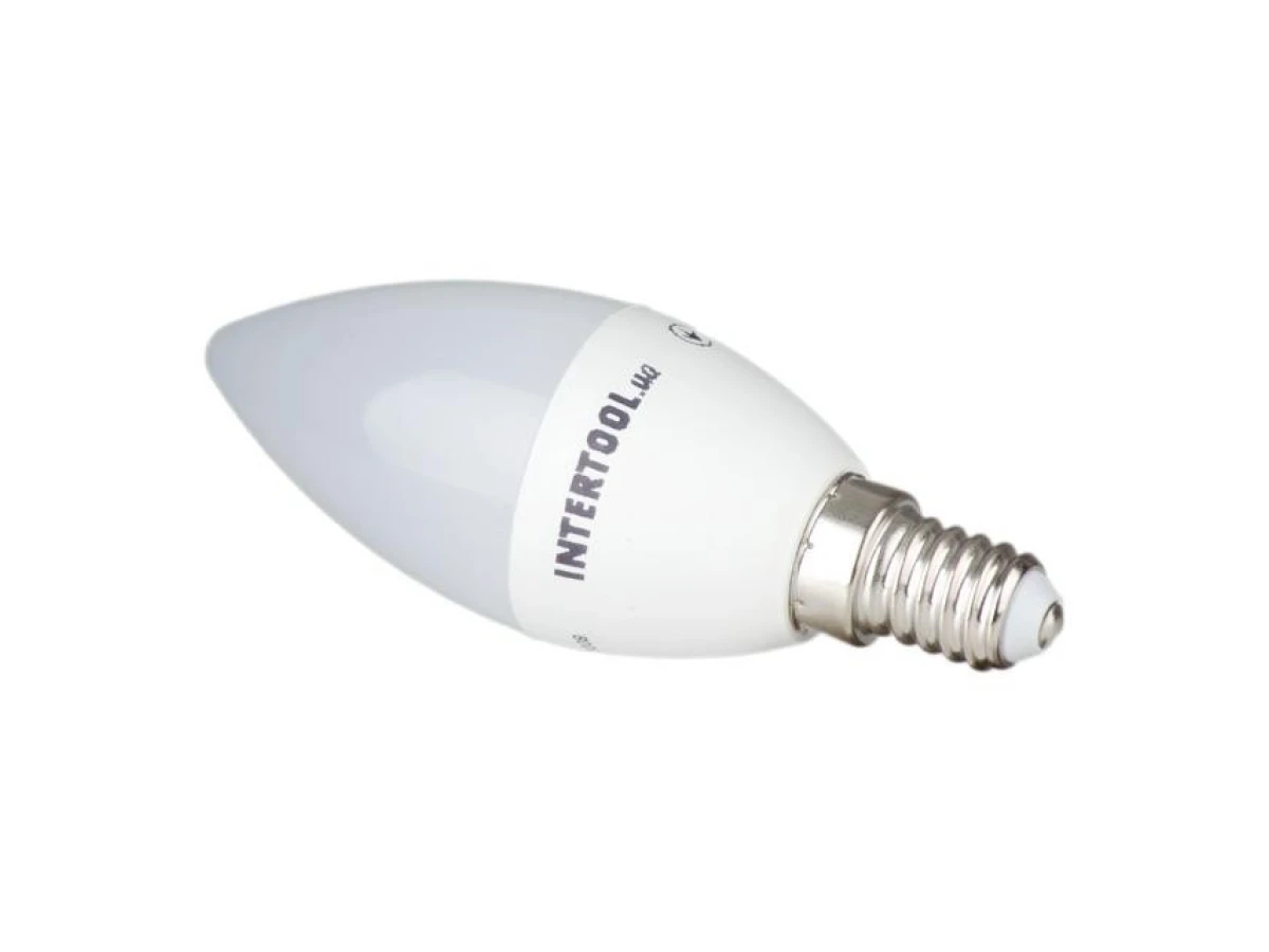 Светодиодная лампа LED 3 Вт, E14, 220 В INTERTOOL LL-0151 