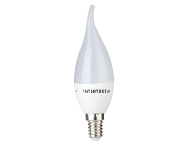 Светодиодная лампа LED 3 Вт, E14, 220 В INTERTOOL LL-0161 