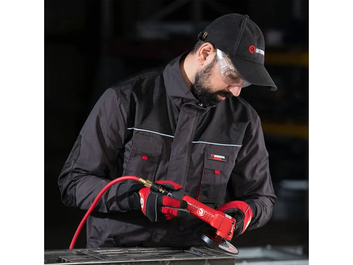 Куртка рабочая 80 % полиэстер, 20 % хлопок, плотность 260 г/м2, L INTERTOOL SP-3003 