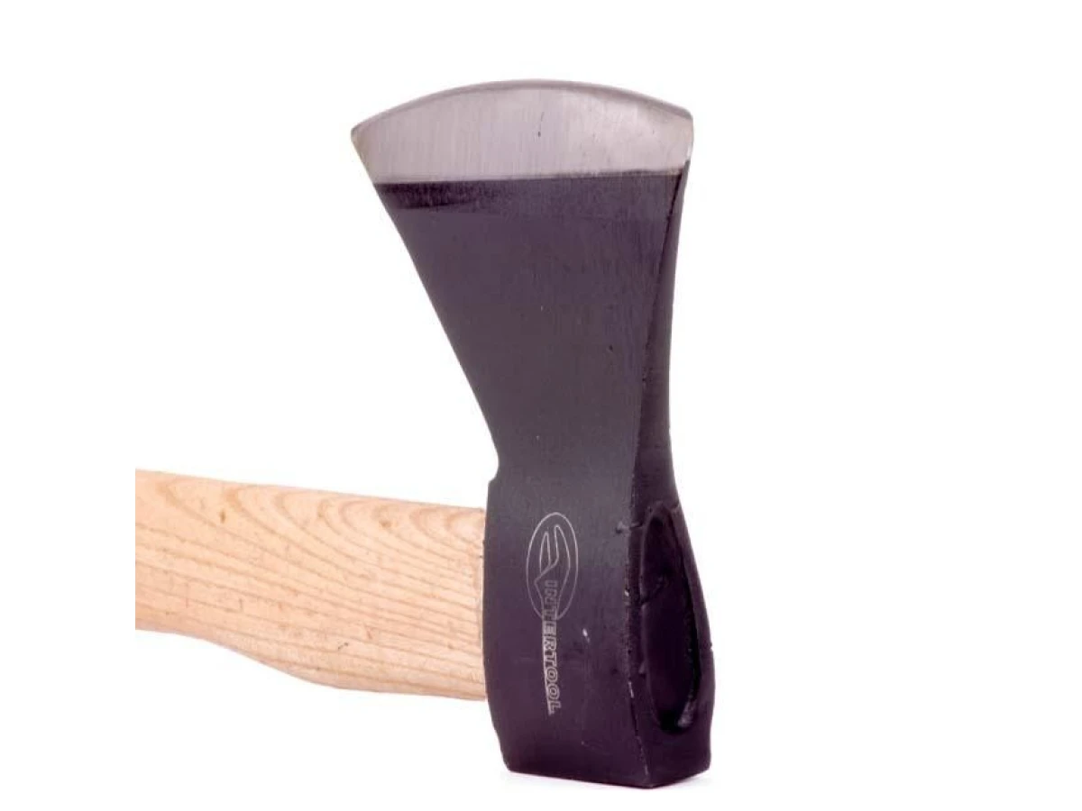 Сокира 1200 г, ручка пекан, 48-57 HRC INTERTOOL HT-0259 