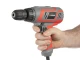 Дриль-шурупокрут електричний 320 Вт, 220 В, 0-750 об/хв., 0.8-10 мм, 10 Нм INTERTOOL DT-0103 