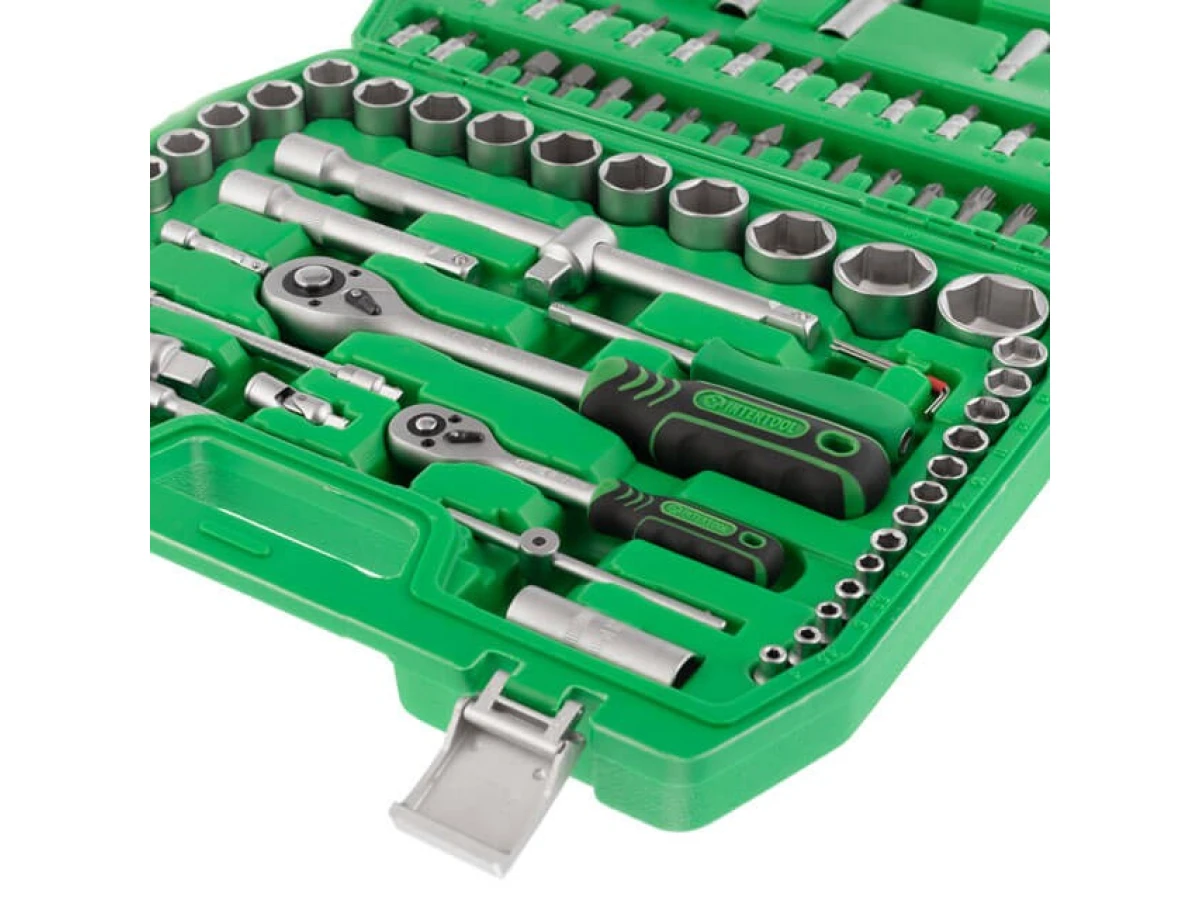 Набір інструментів 1/2" & 1/4" 94 од. INTERTOOL ET-6094SP 