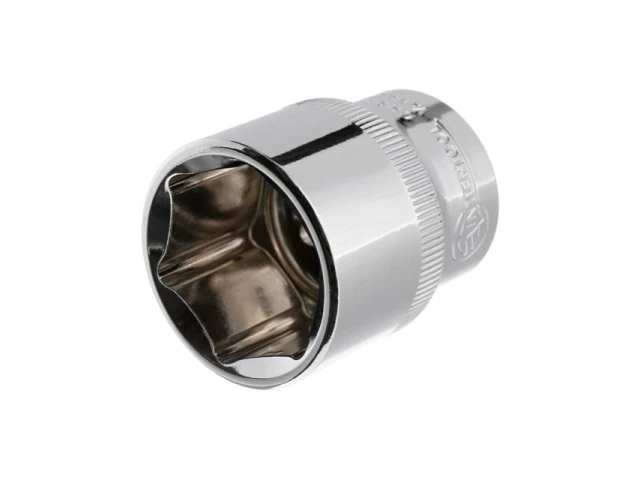 Головка шестигранна 1/2" 27*42 мм CrV INTERTOOL ET-0027 