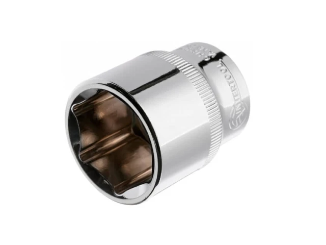 Головка шестигранна 1/2 ", 28мм, Cr-V INTERTOOL ET-0028 