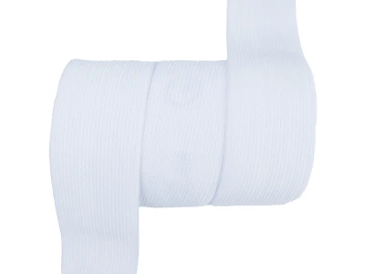 Еластична стрічка G-40 біла (25м)