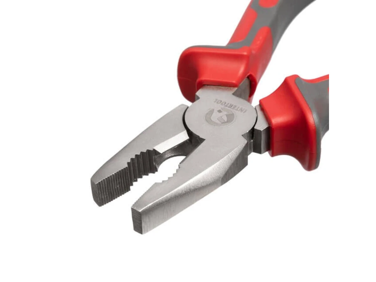 Плоскогубці 160 мм С55 INTERTOOL HT-0104 