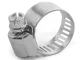 Хомут сталевий оцинкований 12,7 мм, D - 16-25 мм INTERTOOL TC-0116 