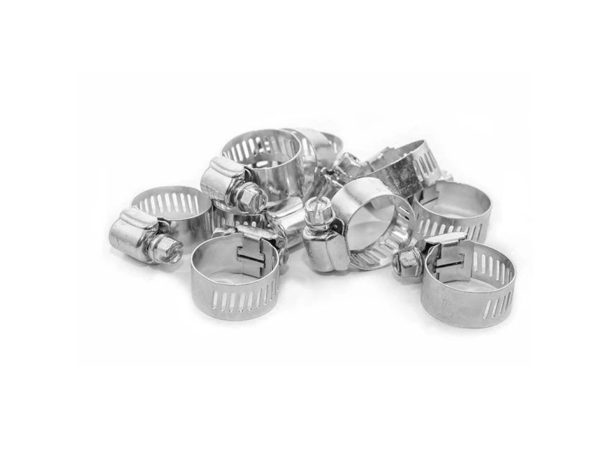 Хомут сталевий оцинкований 12,7 мм, D - 16-25 мм INTERTOOL TC-0116 