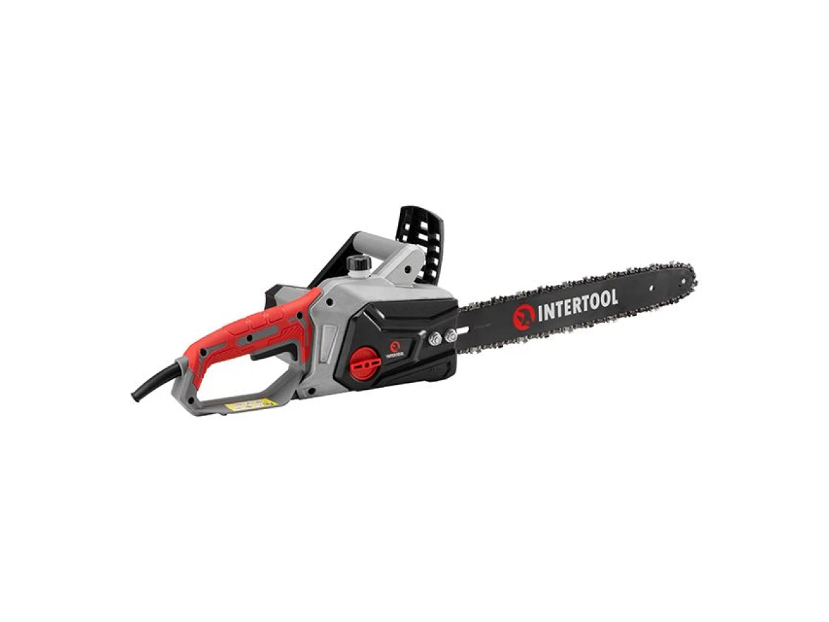 Пила цепная электрическая 1600 Вт, шина 40 см, боковой двигатель INTERTOOL DT-2200 