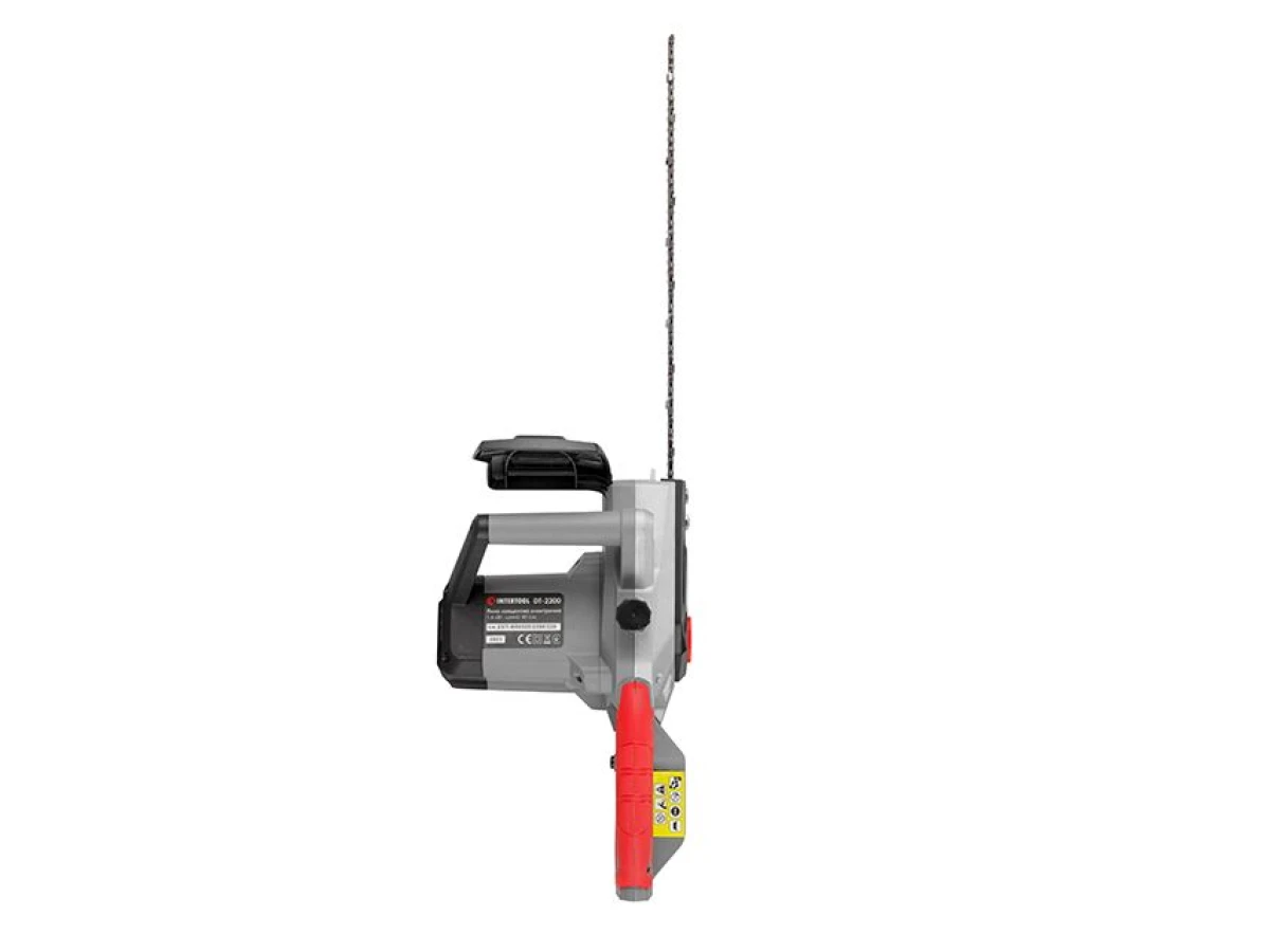 Пила цепная электрическая 1600 Вт, шина 40 см, боковой двигатель INTERTOOL DT-2200 