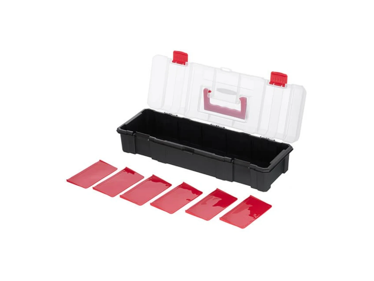 Органайзер 18", 7 ячеек, 6 съемных перегородок, 460*165*91 мм INTERTOOL BX-4042 