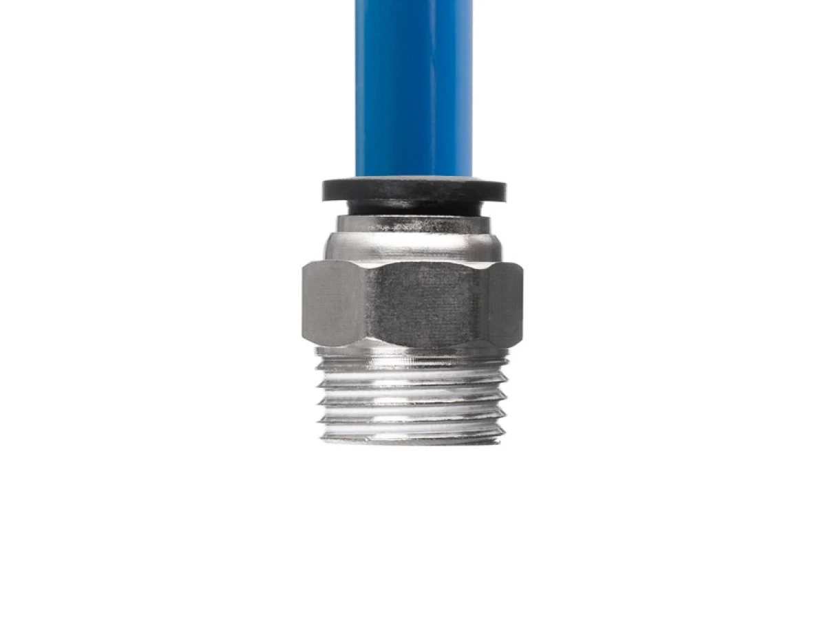 З'єднання цангове для поліуретанових та ін. шлангів 12 мм, 1/2" зовн. різьба INTERTOOL PT-2314 