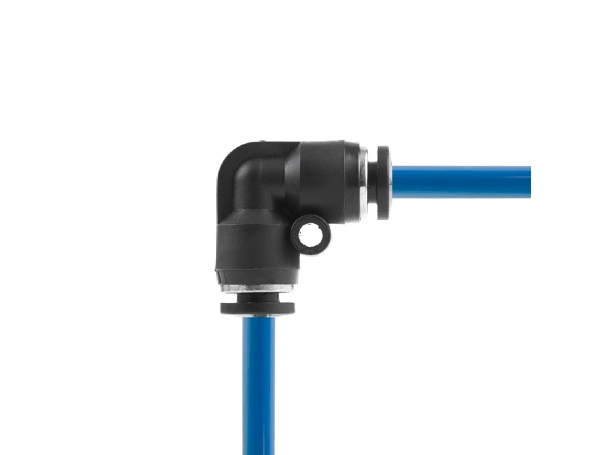 З'єднання цангове L-подібне для поліуретанових та ін. шлангів 4*4 мм INTERTOOL PT-2320 