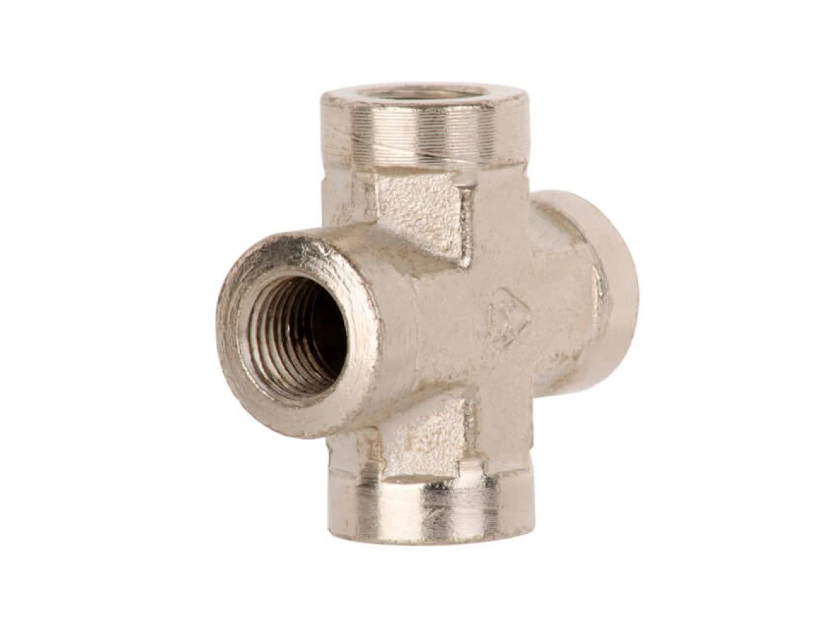 З'єднання хрестове зі внутрішньою різьбою 1/4" INTERTOOL PT-1864 