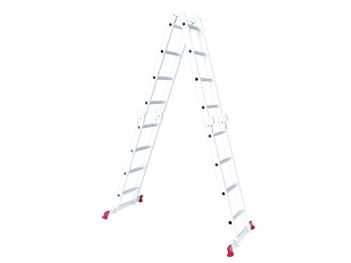 Лестница алюминиевая мультифункциональная трансформер 4*4 ступ., 4,7 м INTERTOOL LT-0029 