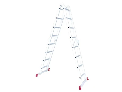Лестница алюминиевая мультифункциональная трансформер 4*4 ступ., 4,7 м INTERTOOL LT-0029